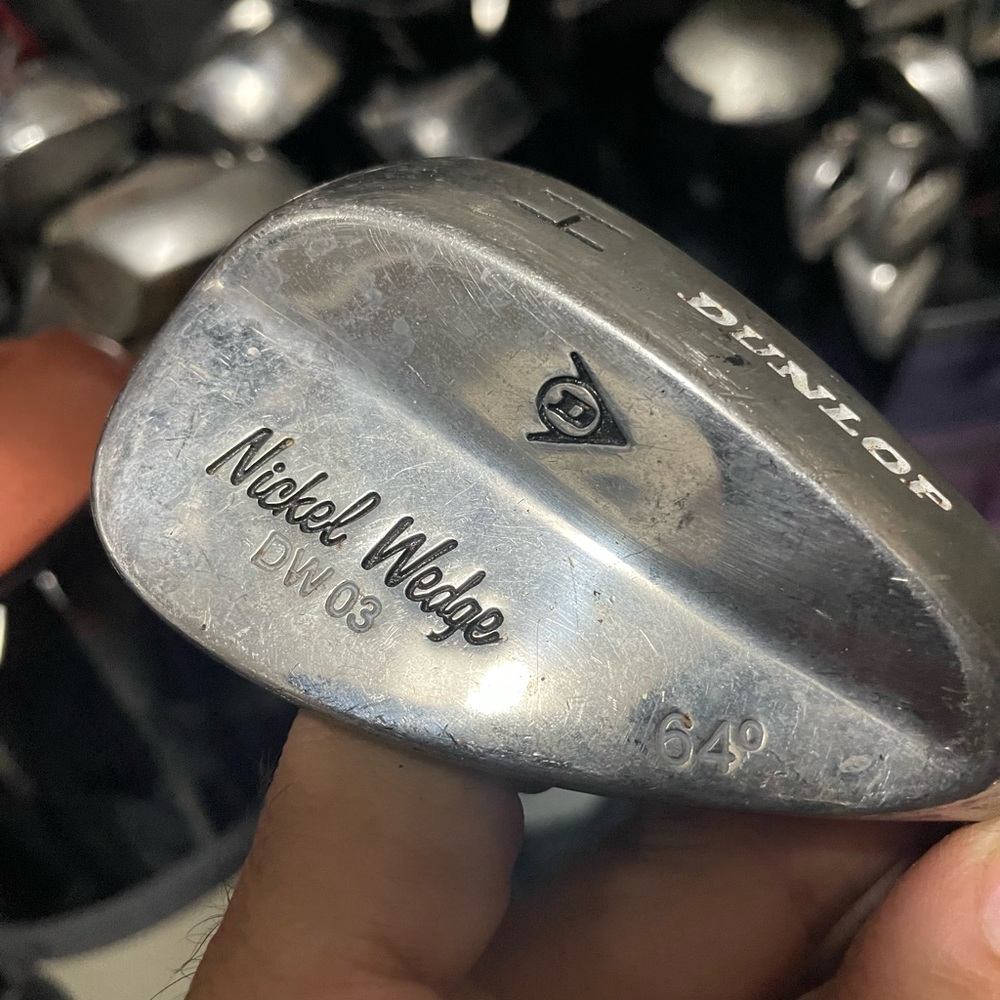 RH Dunlop Nickel H Wedge 64° DW 03 Stainless Mid Firm Shaft